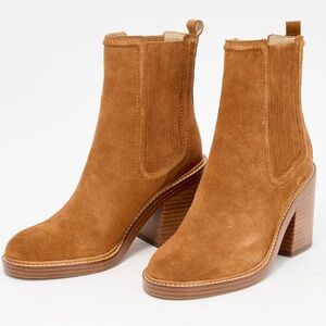 Marc Fisher Heeled Suede Booties - 7.5